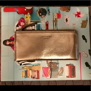 kate spade leather pouch